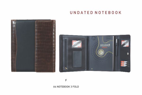 A4 NOTEBOOK 3 FOLD (F)