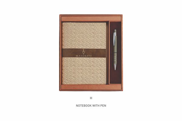 NOTEBOOK WITH PEN (H)